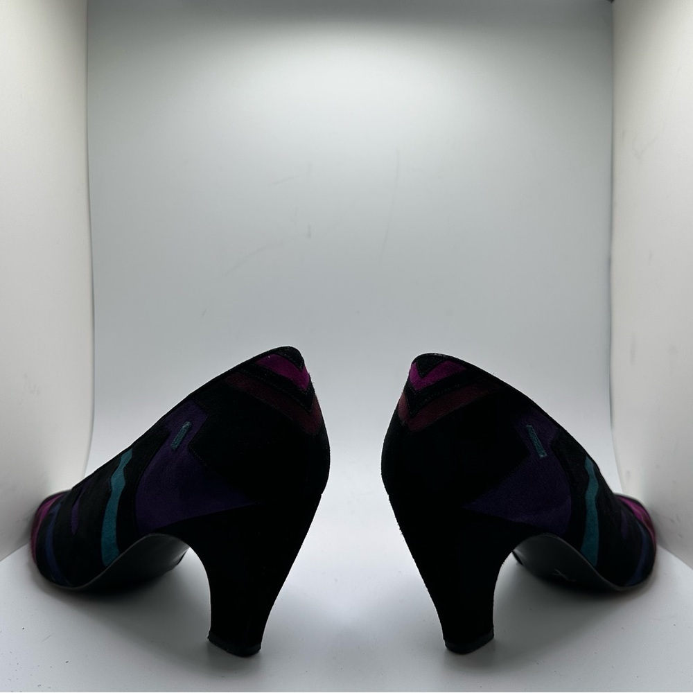 80s Colorful Designer Pumps, Stuart Weitzman for Mr Seymour 😍🤩❤️ - Picture 10 of 16
